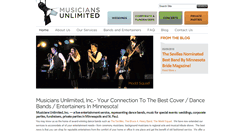 Desktop Screenshot of musiciansunlimited.com